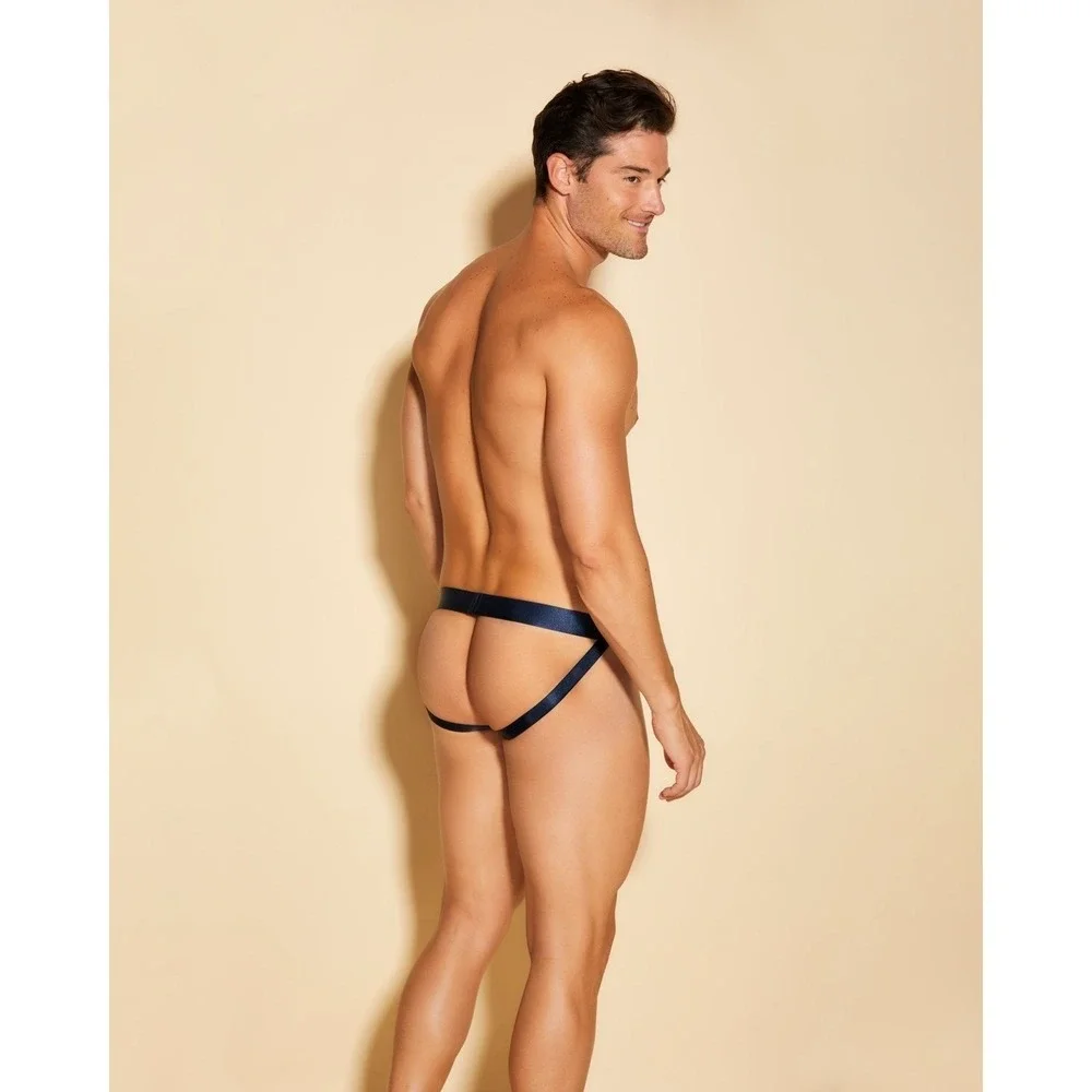 Cosabella Luxury Italian Lace Jock Strap Mini Jazzy Blue Size‎ S